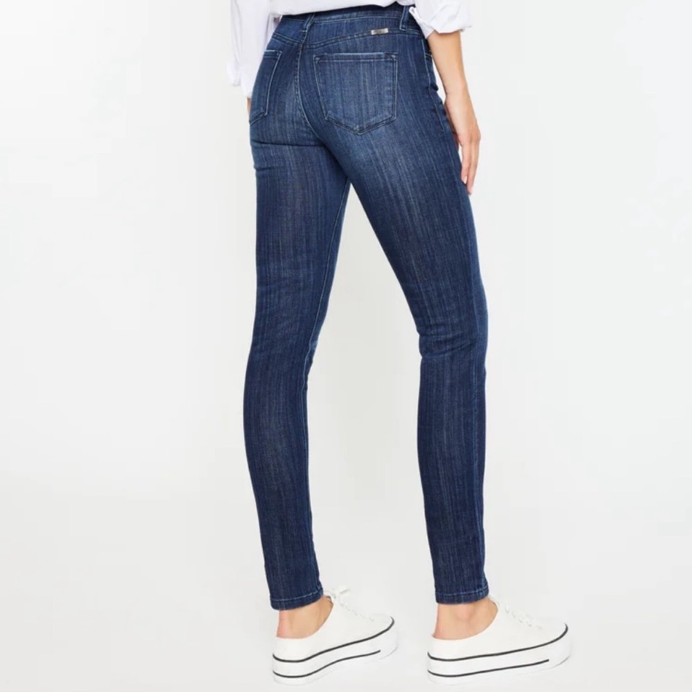 KanCan Jeans Ashlyn Mid Rise Medium Wash Stretch Skinny Denim SZ 7/27 NEW